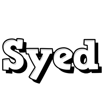 Syed snowing logo