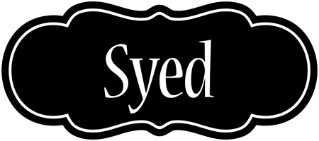 Syed welcome logo