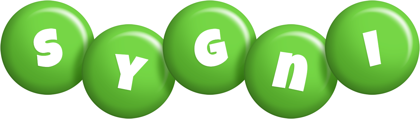 Sygni candy-green logo