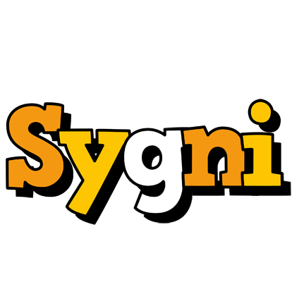 Sygni cartoon logo