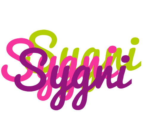 Sygni flowers logo