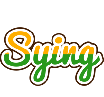 Sying banana logo