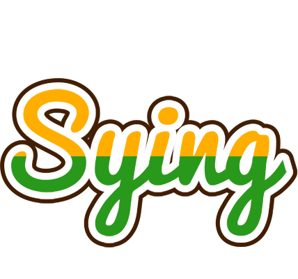 Sying banana logo