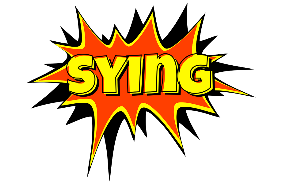 Sying bazinga logo