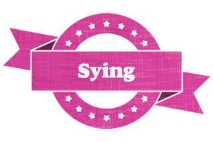 Sying beauty logo
