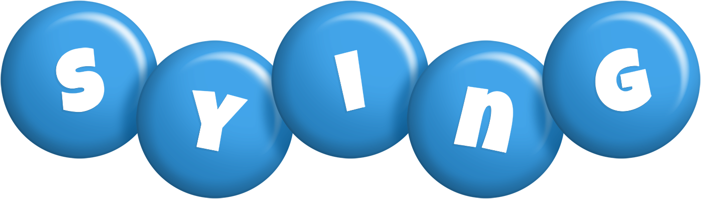 Sying candy-blue logo