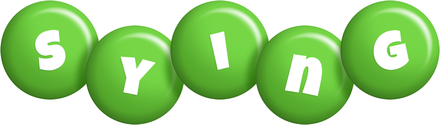 Sying candy-green logo
