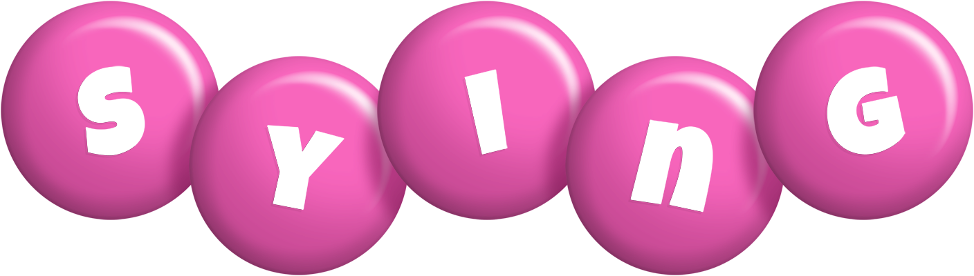 Sying candy-pink logo