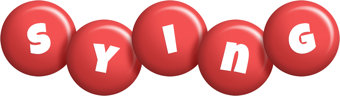 Sying candy-red logo