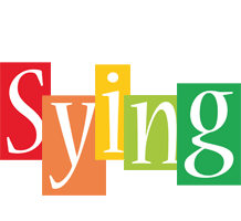 Sying colors logo