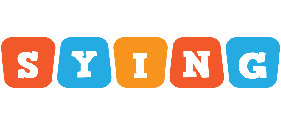 Sying comics logo