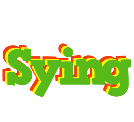 Sying crocodile logo
