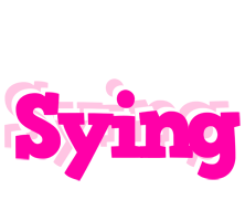 Sying dancing logo