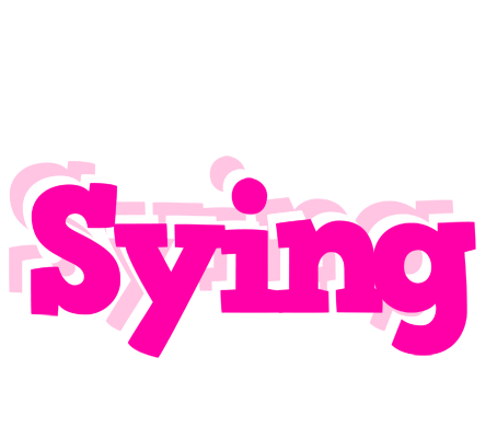 Sying dancing logo