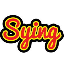 Sying fireman logo