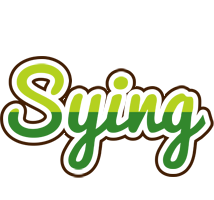 Sying golfing logo