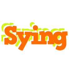 Sying healthy logo