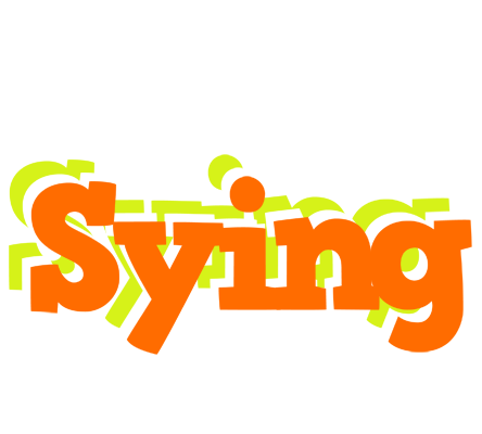 Sying healthy logo