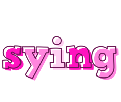 Sying hello logo