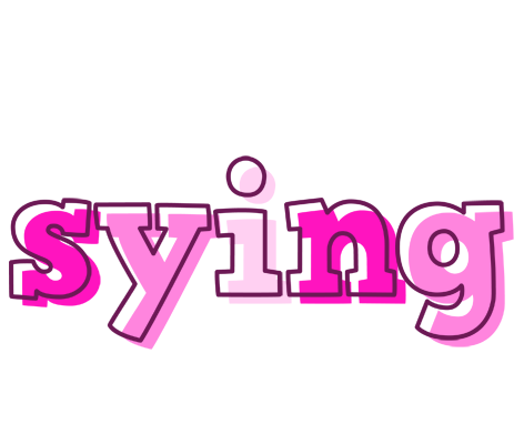 Sying hello logo