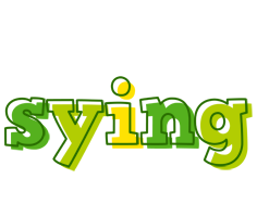 Sying juice logo