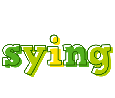 Sying juice logo