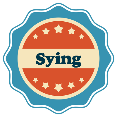 Sying labels logo
