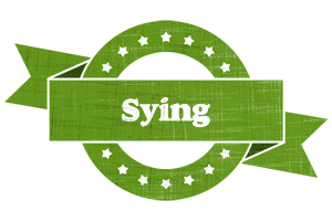 Sying natural logo