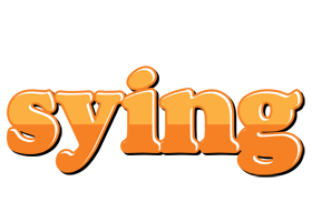 Sying orange logo