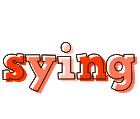 Sying paint logo