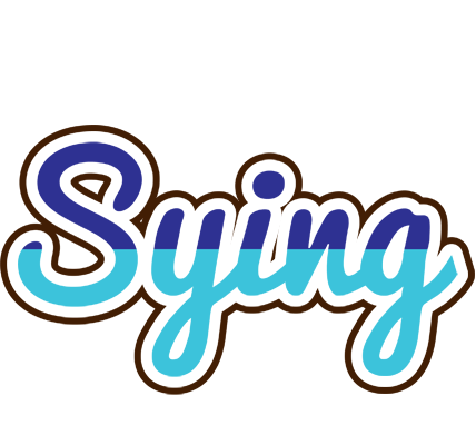 Sying raining logo