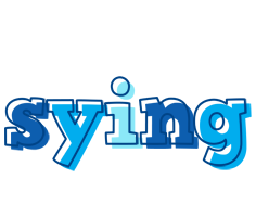 Sying sailor logo