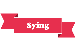 Sying sale logo