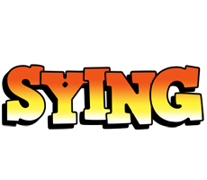 Sying sunset logo