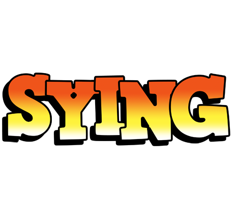 Sying sunset logo