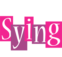 Sying whine logo