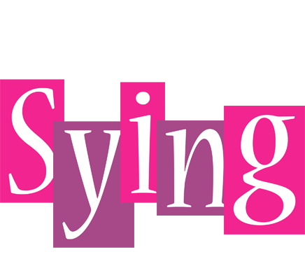 Sying whine logo