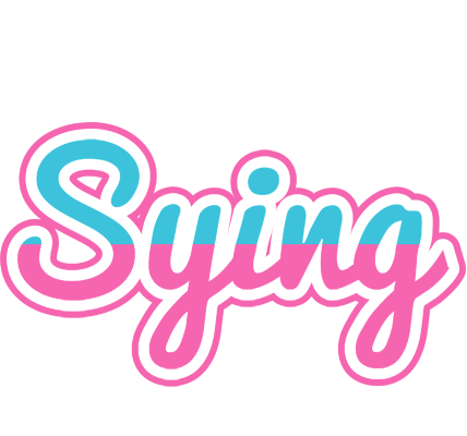 Sying woman logo