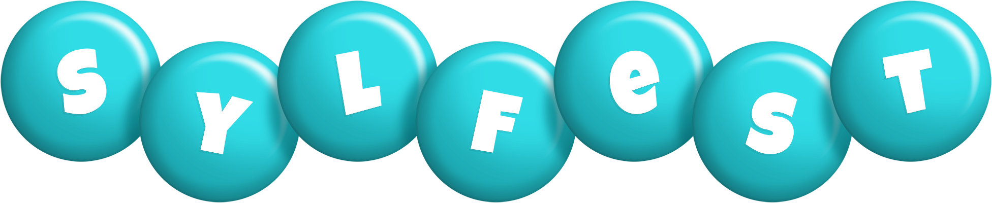 Sylfest candy-azur logo