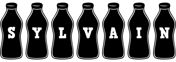 Sylvain bottle logo