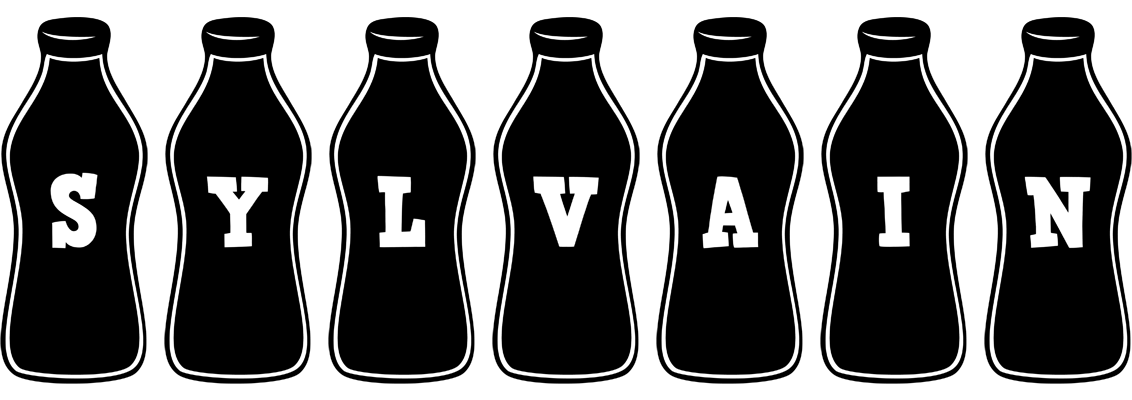 Sylvain bottle logo