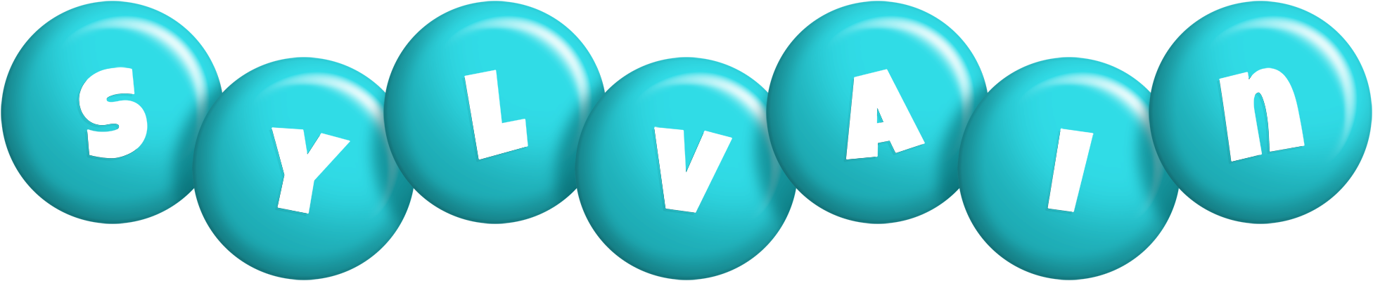 Sylvain candy-azur logo