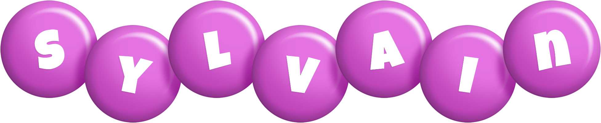 Sylvain candy-purple logo