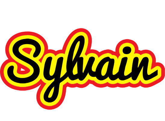 Sylvain flaming logo