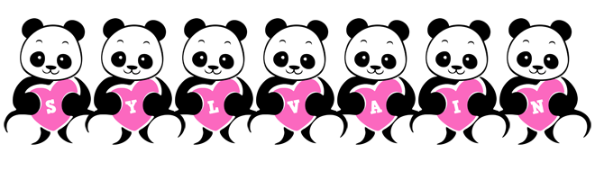 Sylvain love-panda logo