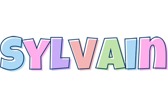 Sylvain pastel logo