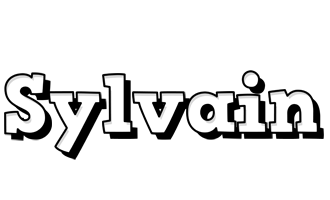 Sylvain snowing logo