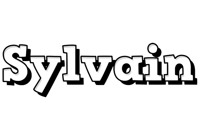 Sylvain snowing logo