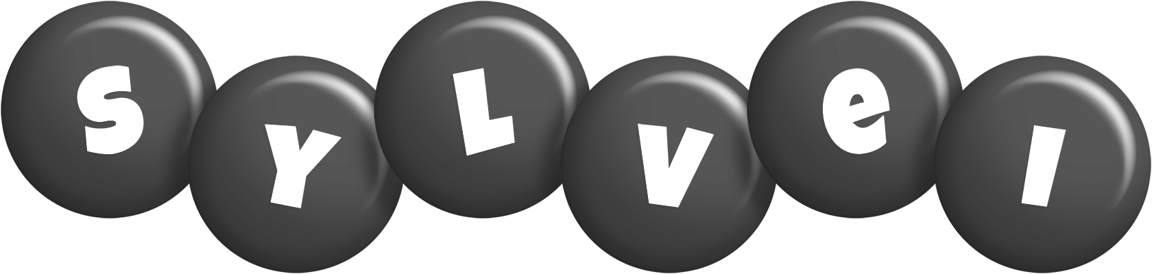 Sylvei candy-black logo