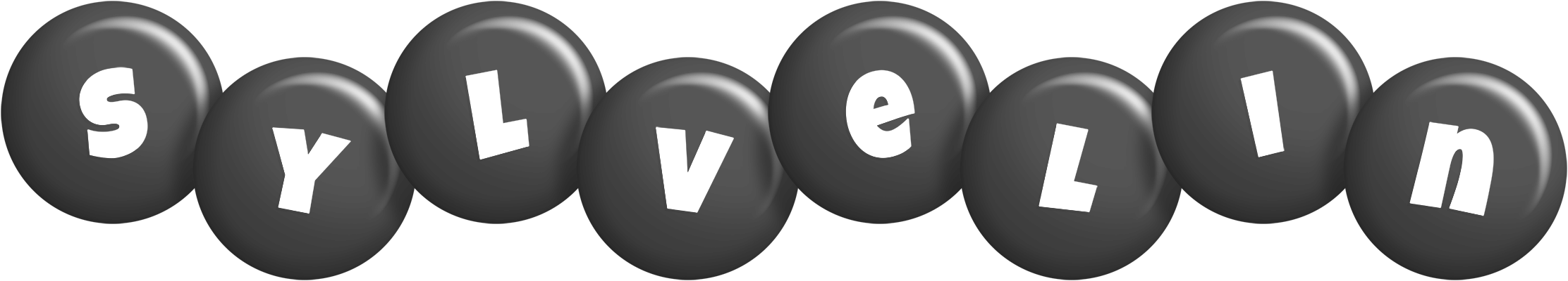 Sylvelin candy-black logo